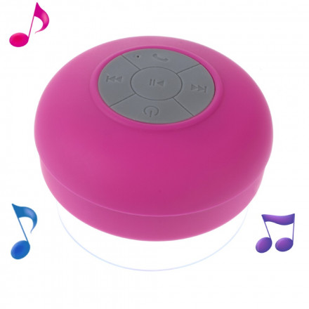 Enceinte Mini Bluetooth Imperméable à Ventouse