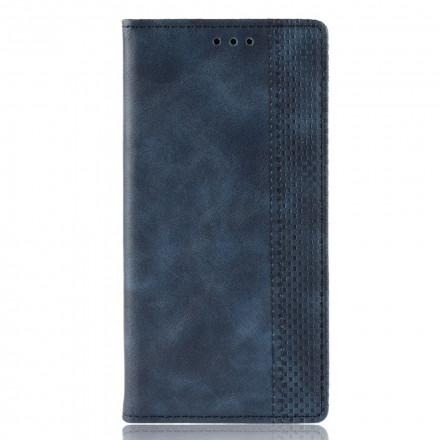 Flip Cover Huawei Mate 40 Pro Effet Cuir Vintage Stylisé