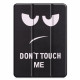 Smart Case iPad Pro 11" (2021) Porte-Stylet Don't Touch Me