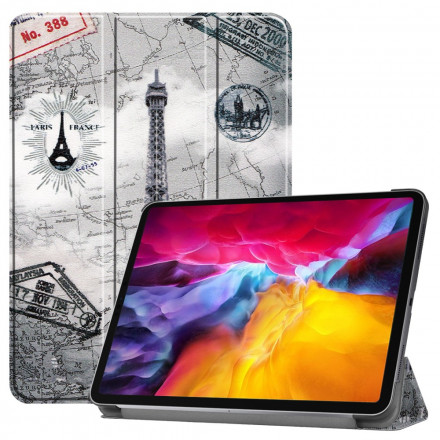 Smart Case iPad Pro 11" (2021) Tour Eiffel Porte-Stylet