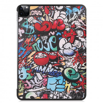 Smart Case iPad Pro 11" (2021) Porte-Stylet Graffitis