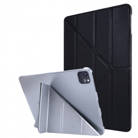 Smart Case iPad Pro 12.9" (2021) Simili Cuir Texture Soie