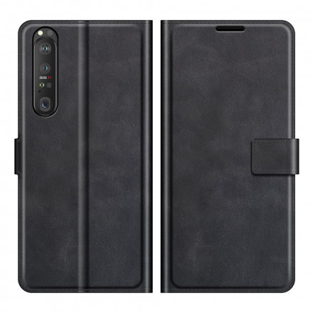 Housse Sony Xperia 1 III Effet Cuir Slim Extrême