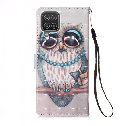 Housse Samsung Galaxy A12 / M12 Miss Hibou