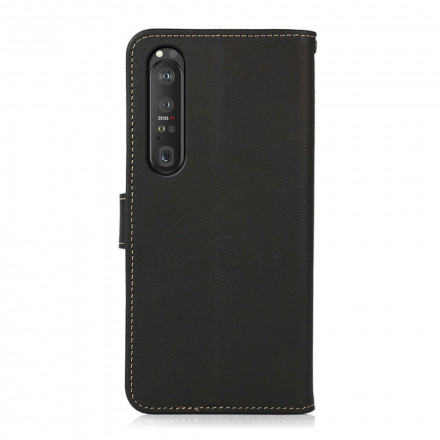 Housse Sony Xperia 1 III Simili Cuir KHAZNEH RFID