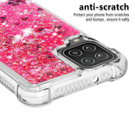 Coque Samsung Galaxy A12 / M12 Désire Paillettes