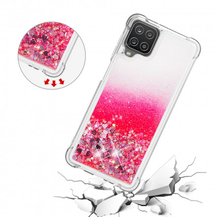 Coque Samsung Galaxy A12 / M12 Désire Paillettes