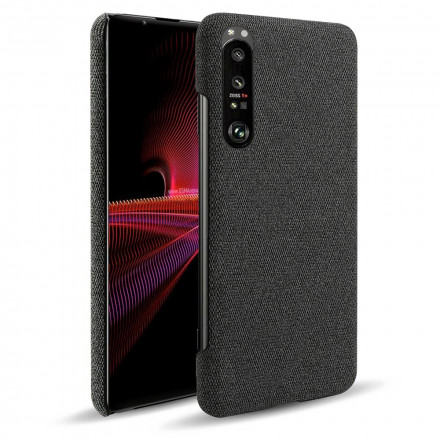 Coque Sony Xperia 1 III Texture Tissu KSQ