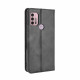 Flip Cover Moto G30 / Moto G10 Effet Cuir Vintage Stylisé