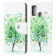 Housse Moto G30 / Moto G10 Arbre Fleuri