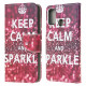 Housse Moto G30 / Moto G10 Keep Calm and Sparkle