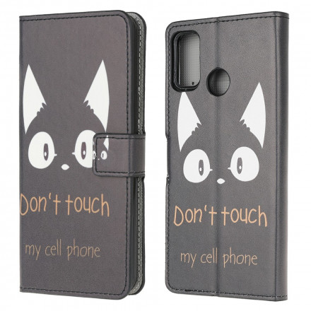 Housse Moto G30 / Moto G10 Don't Touch My Cell Phone