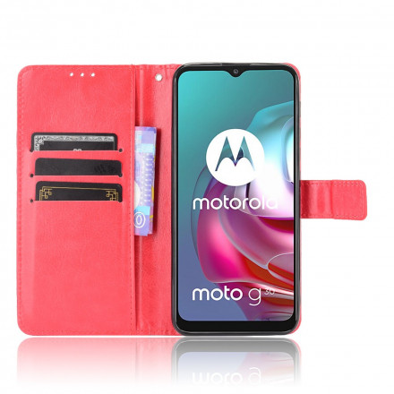 Housse Moto G30 / Moto G10 Simili Cuir Flashy