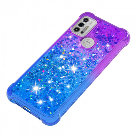 Coque Moto G30 / Moto G10 Paillettes Colors