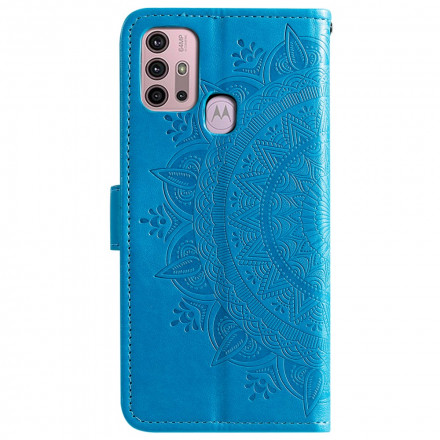 Housse Moto G30 / Moto G10 Mandala Soleil