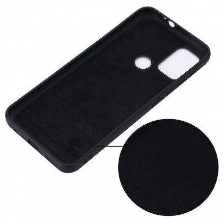 Coque Moto G30 / Moto G10 Silicone Liquide avec Lanière