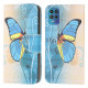 Housse Moto G100 Butterflies