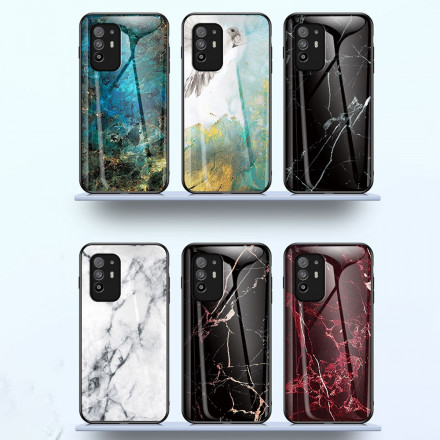 Coque Oppo A94 5G Verre Trempé Marble Colors