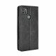 Flip Cover Moto G9 Power Effet Cuir Vintage Stylisé