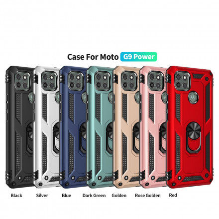 Coque Moto G9 Power Anneau Premium