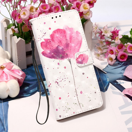 Housse Samsung Galaxy A32 4G Coquelicot Aquarelle