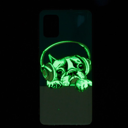 Coque Samsung Galaxy A32 4G Chien Fluorescente