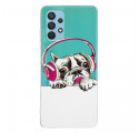 Coque Samsung Galaxy A32 4G Chien Fluorescente