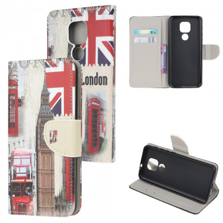 Housse Moto G9 Play London Life