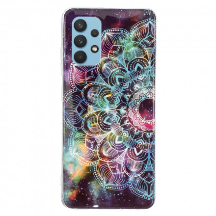 Coque Samsung Galaxy A32 4G Série Floralies Fluorescente