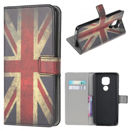 Housse Moto G9 Play Drapeau Angleterre