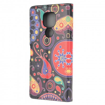 Housse Moto G9 Play Design Galaxie