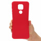 Coque Moto G9 Play Conception Silicone Liquide