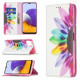 Flip Cover Samsung Galaxy A22 5G Fleur Aquarelle