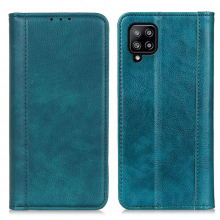 Flip Cover Samsung gaalxy A22 4G Version Cuir Litchi Fendu