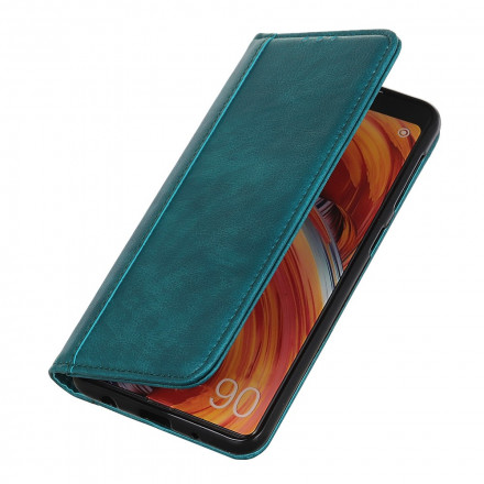 Flip Cover Samsung gaalxy A22 4G Version Cuir Litchi Fendu