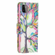 Housse Samsung Galaxy A22 5G Arbre Coloré