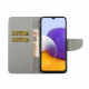 Housse Samsung Galaxy A22 5G Papillons et Tulipes