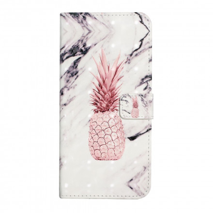 Housse Samsung Galaxy A22 4G Light Spot Ananas