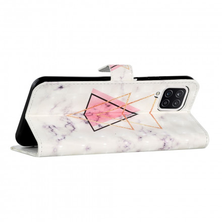 Housse Samsung Galaxy A22 4G Triangle en paillettes