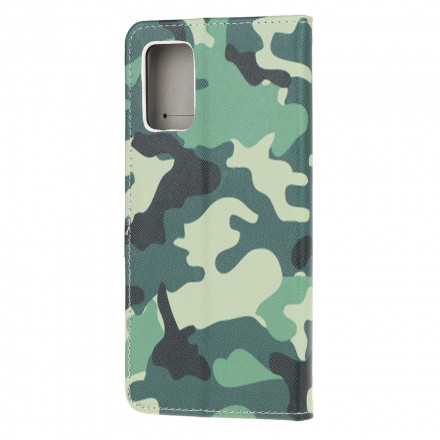 Housse Moto G9 Plus Camouflage Militaire