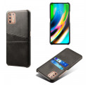 Coque Moto G9 Plus Double Porte Cartes KSQ