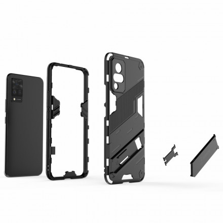 Coque Vivo V21 5G Support Amovible Deux Positions Mains Libres