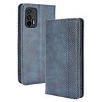 Flip Cover Realme GT 5G Effet Cuir Vintage Stylisé