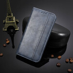 Flip Cover Realme GT 5G Effet Cuir Vintage Stylisé