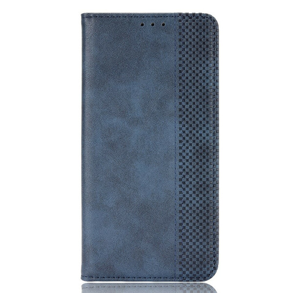 Flip Cover Realme GT 5G Effet Cuir Vintage Stylisé