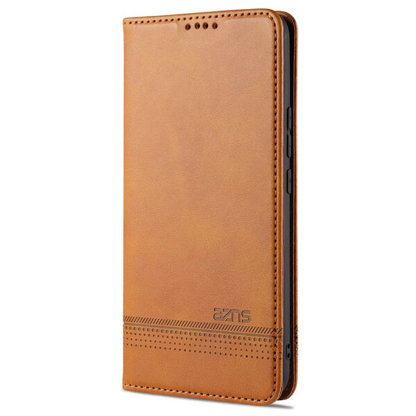 Flip Cover Xiaomi Mi 10 Lite Style Cuir AZNS