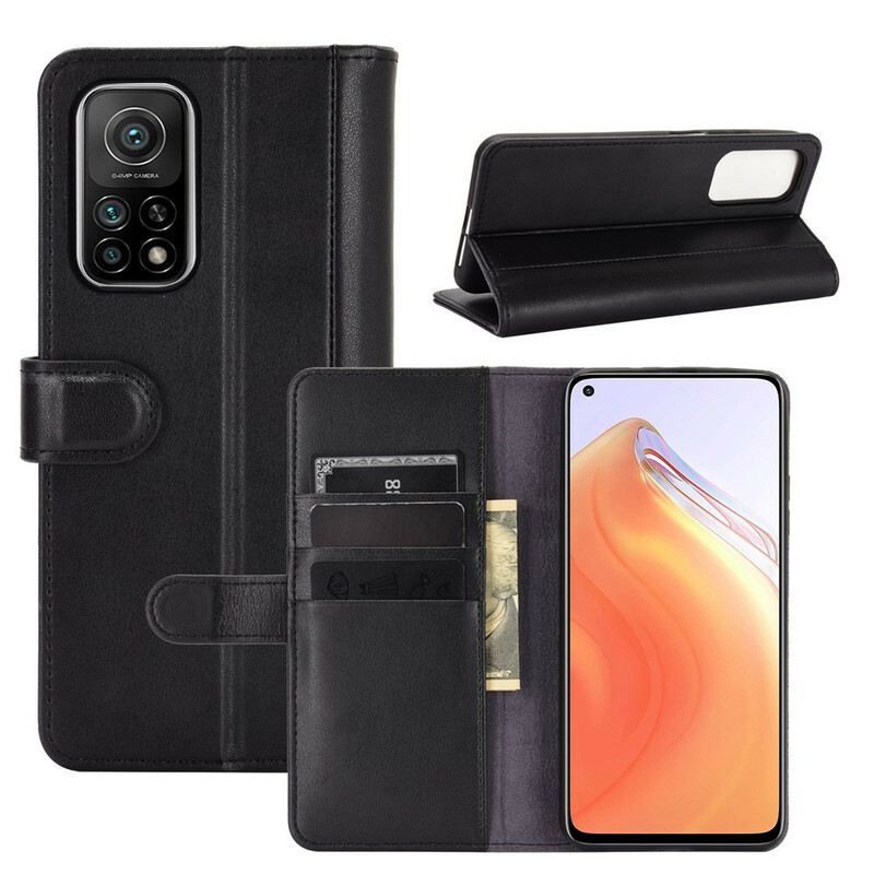 Housse Xiaomi Mi 10T / 10T Pro Cuir Véritable