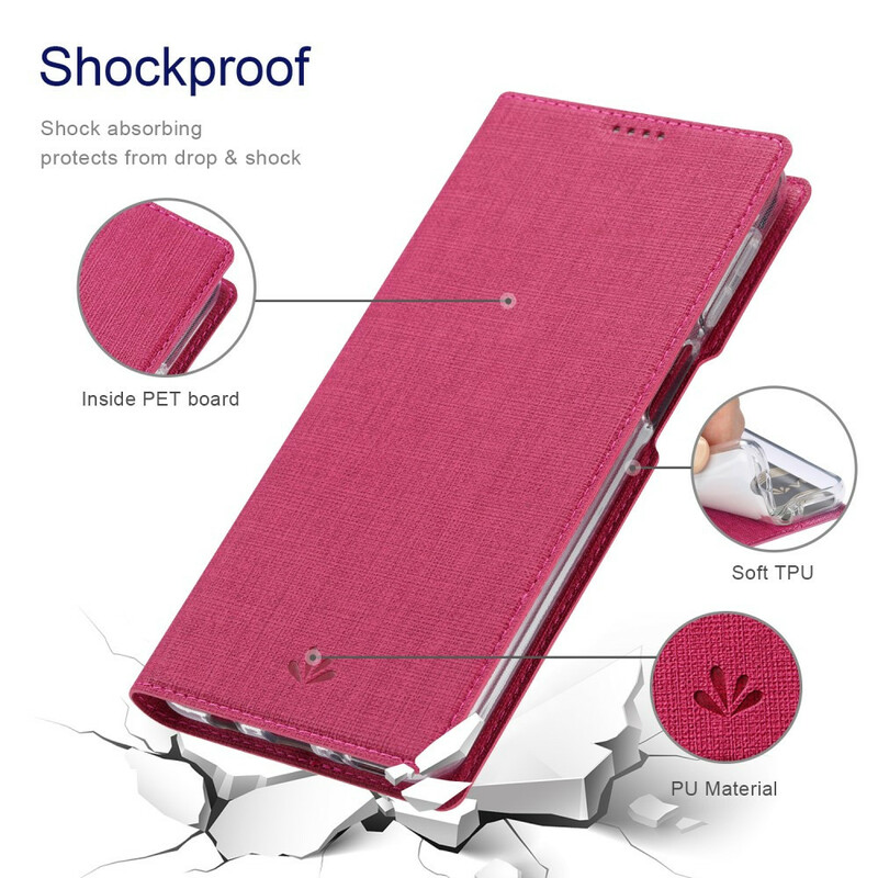 Flip Cover Vivo Y20s / Y11s Texturée VILI DMX