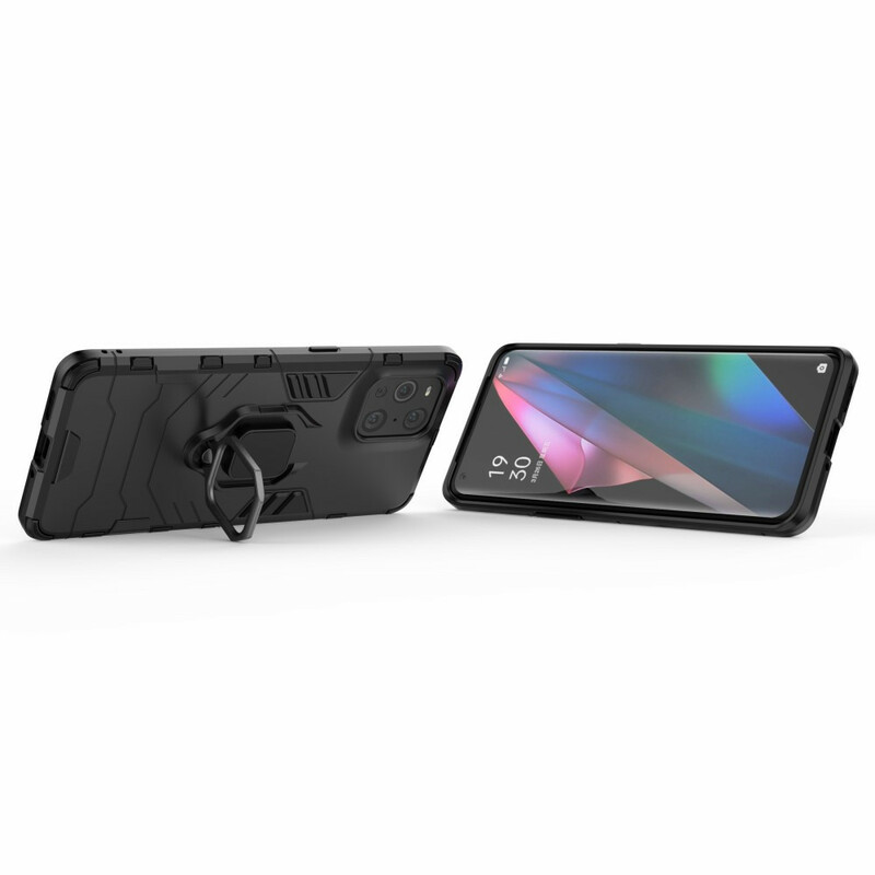 Coque Oppo Find X3 / X3 Pro Ring Résistante