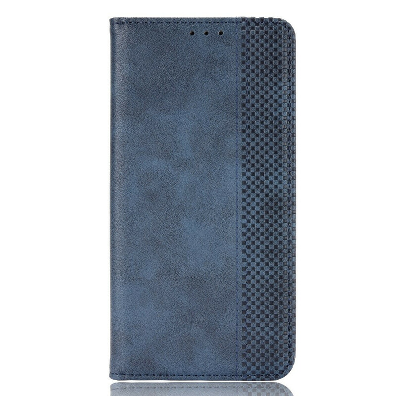 Flip Cover Oppo Find X3 / X3 Pro Effet Cuir Vintage Stylisé